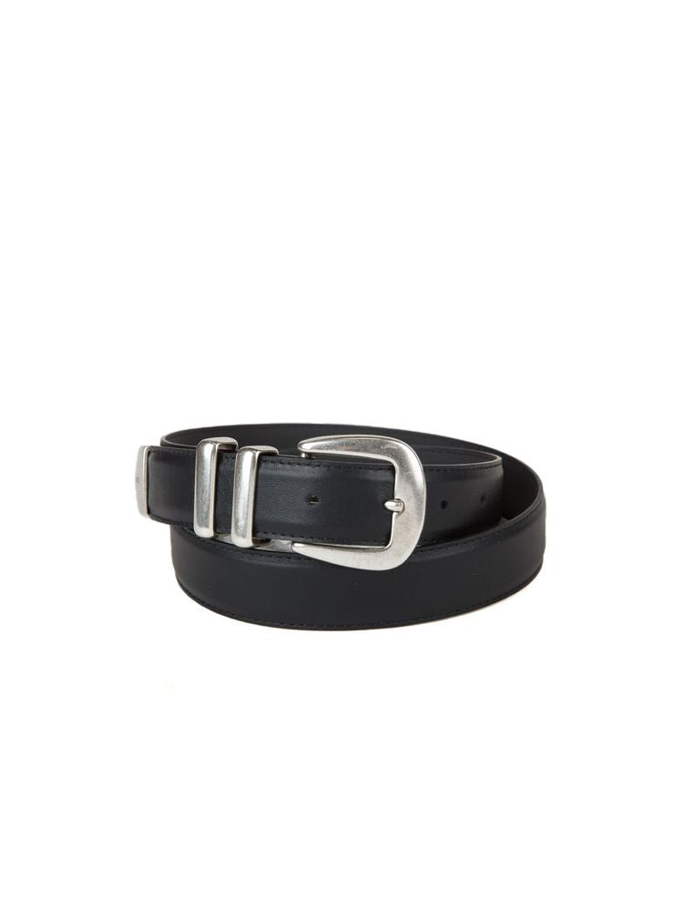 Guess Cow Leather Belt — Black