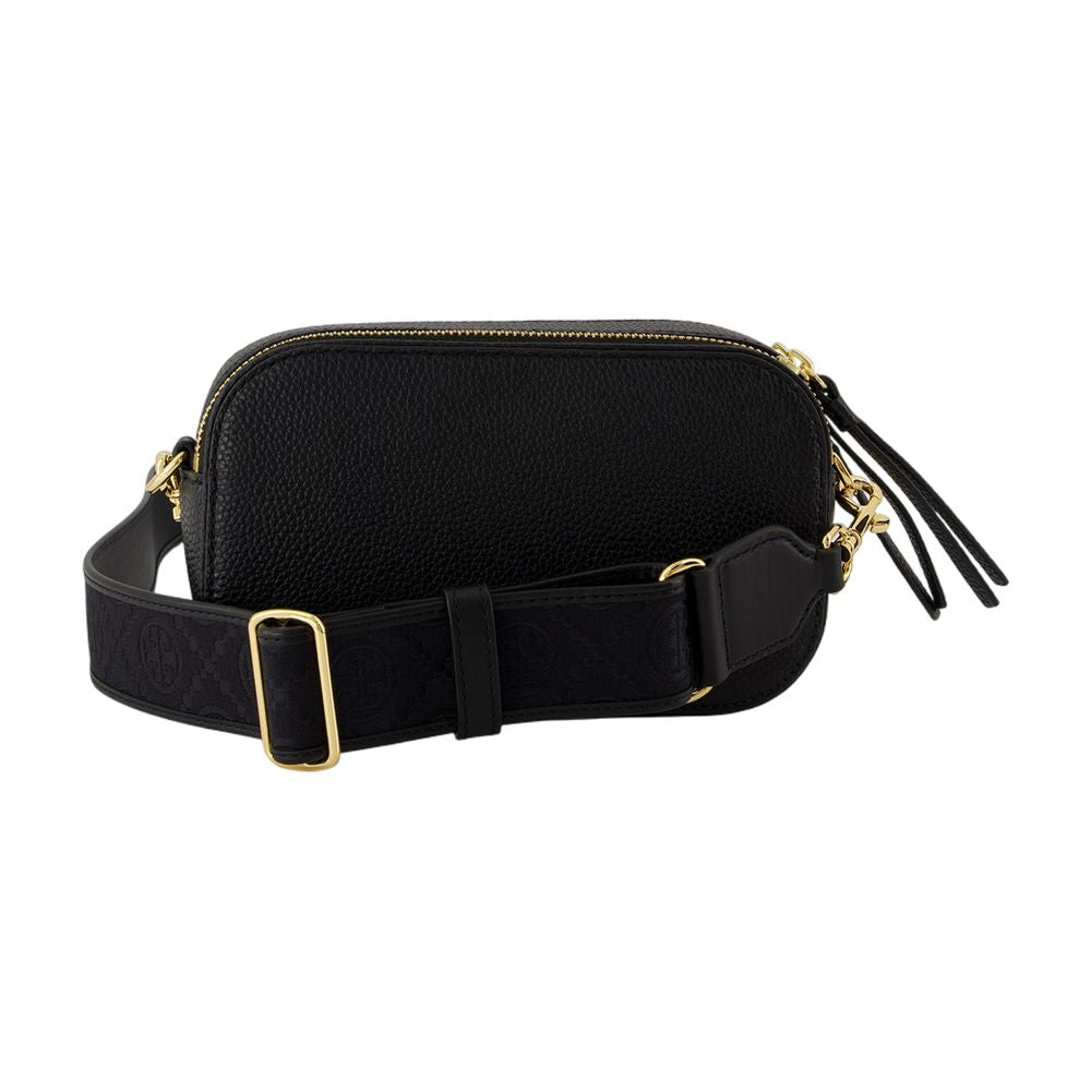 Tory Burch Miller Mini Crossbody Bag — Black Cowhide
