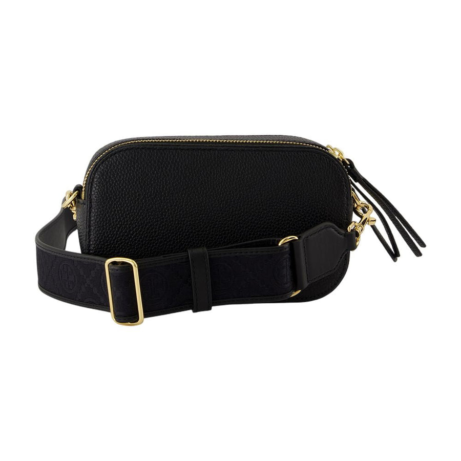 Tory Burch Miller Mini Crossbody Bag — Black Cowhide