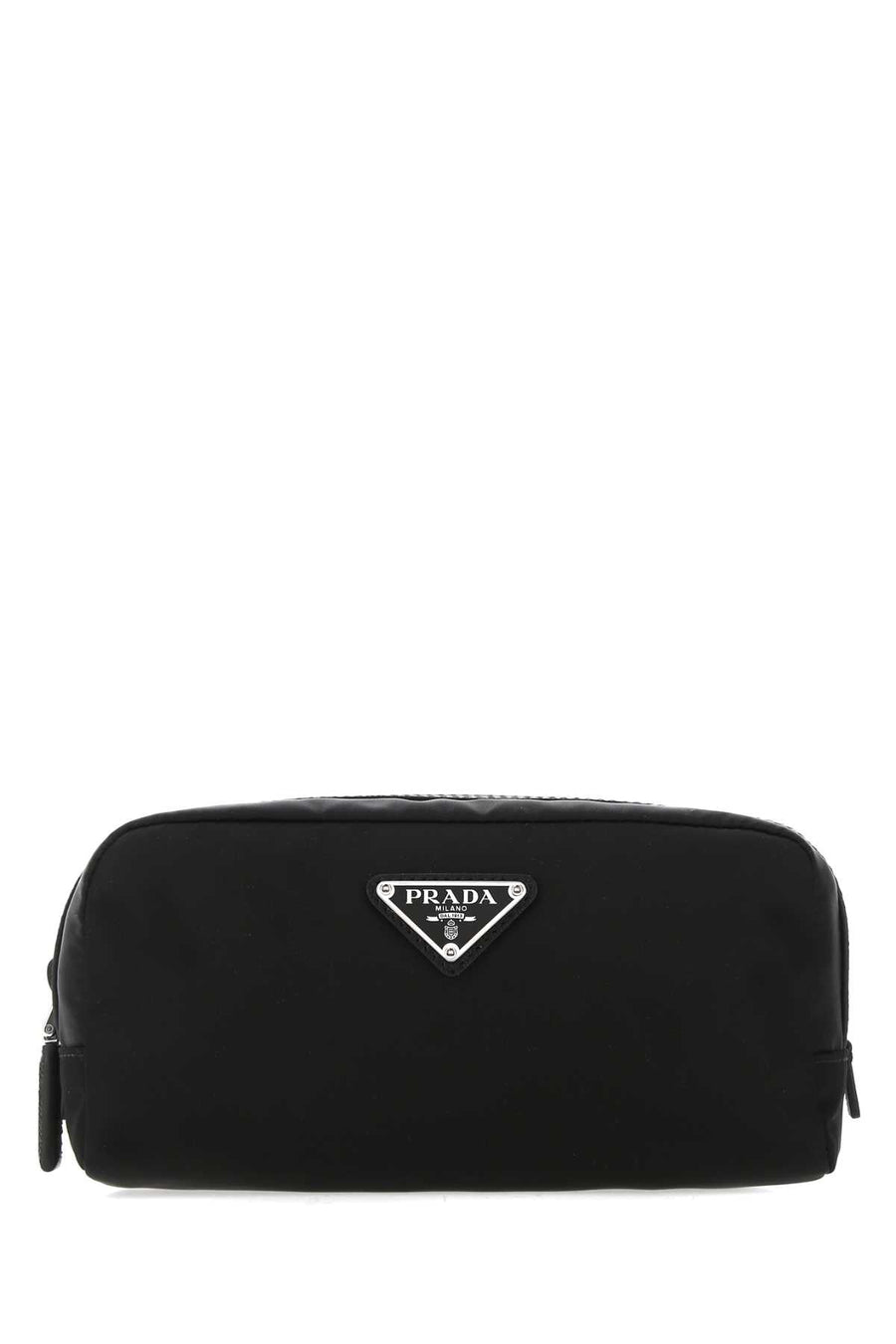 Prada Re-Nylon Travel Wallet — Black Poliammidericiclata-vitello