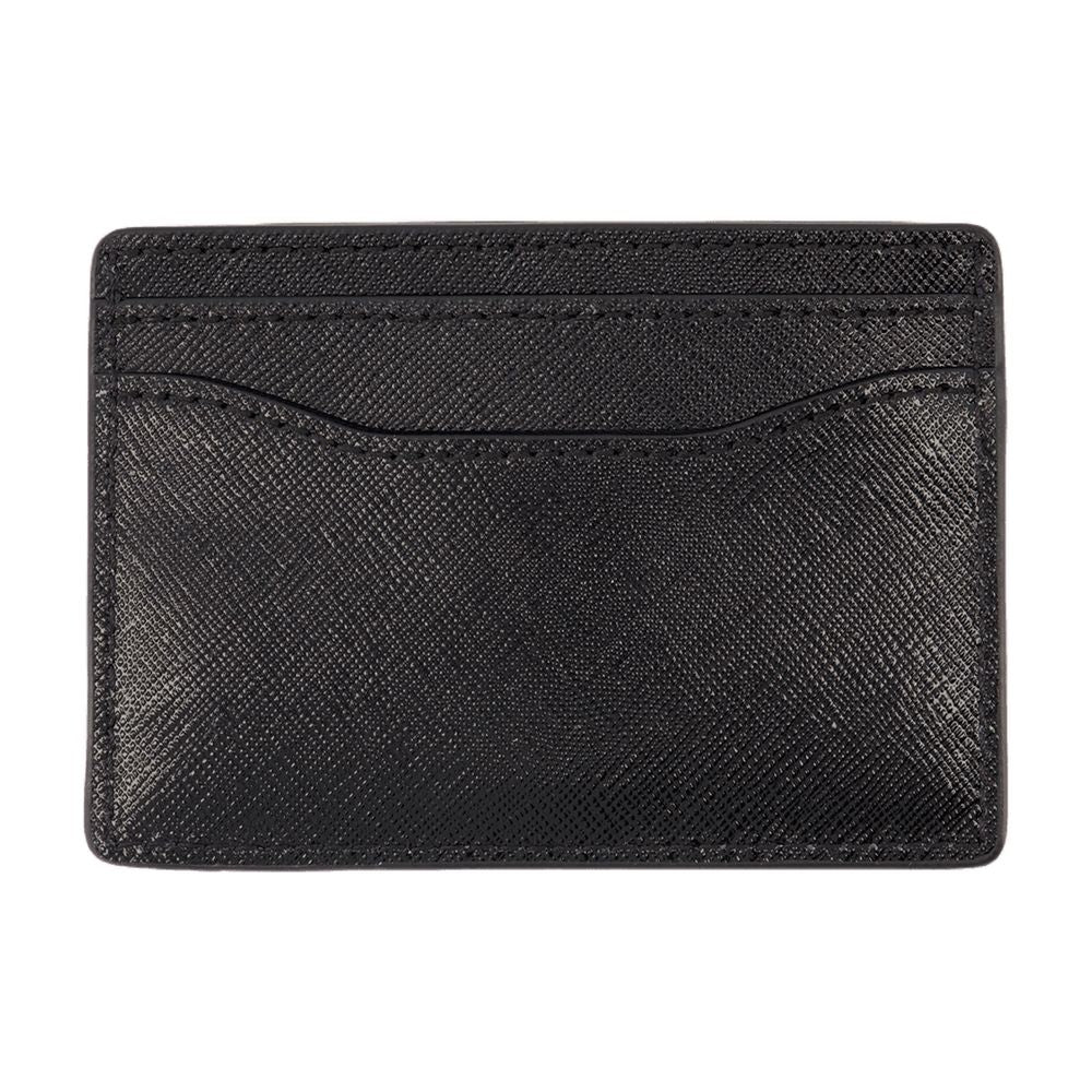 Marc Jacobs Saffiano Calfskin Card Case — Black Cases