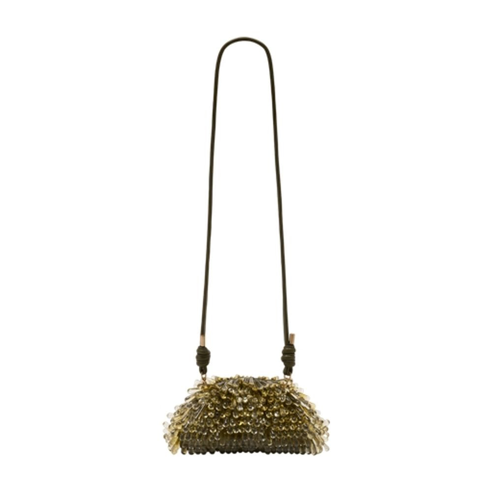 Cult Gaia Jaala Nano Crossbody Bag — Green Synthetic