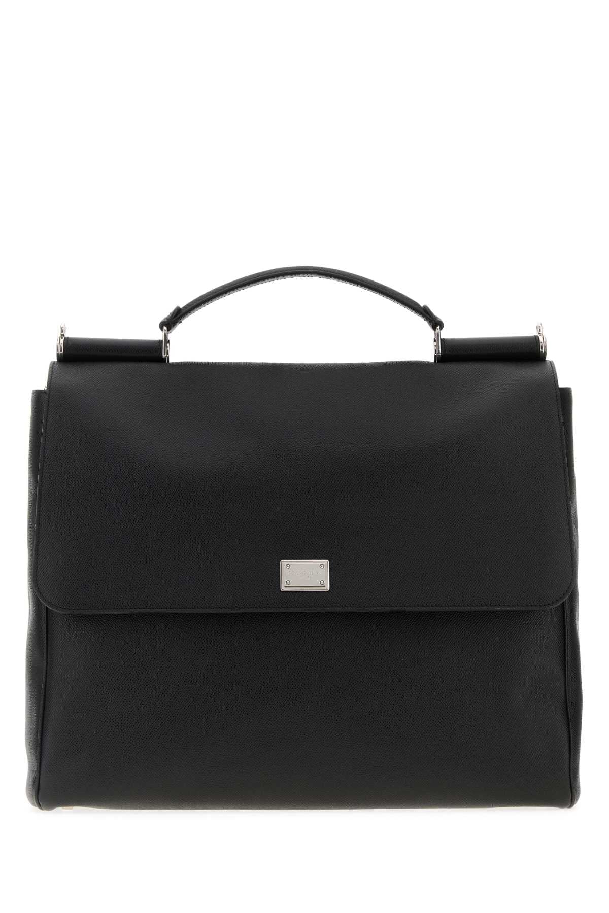 Dolce & Gabbana Top Handle Bag — Black