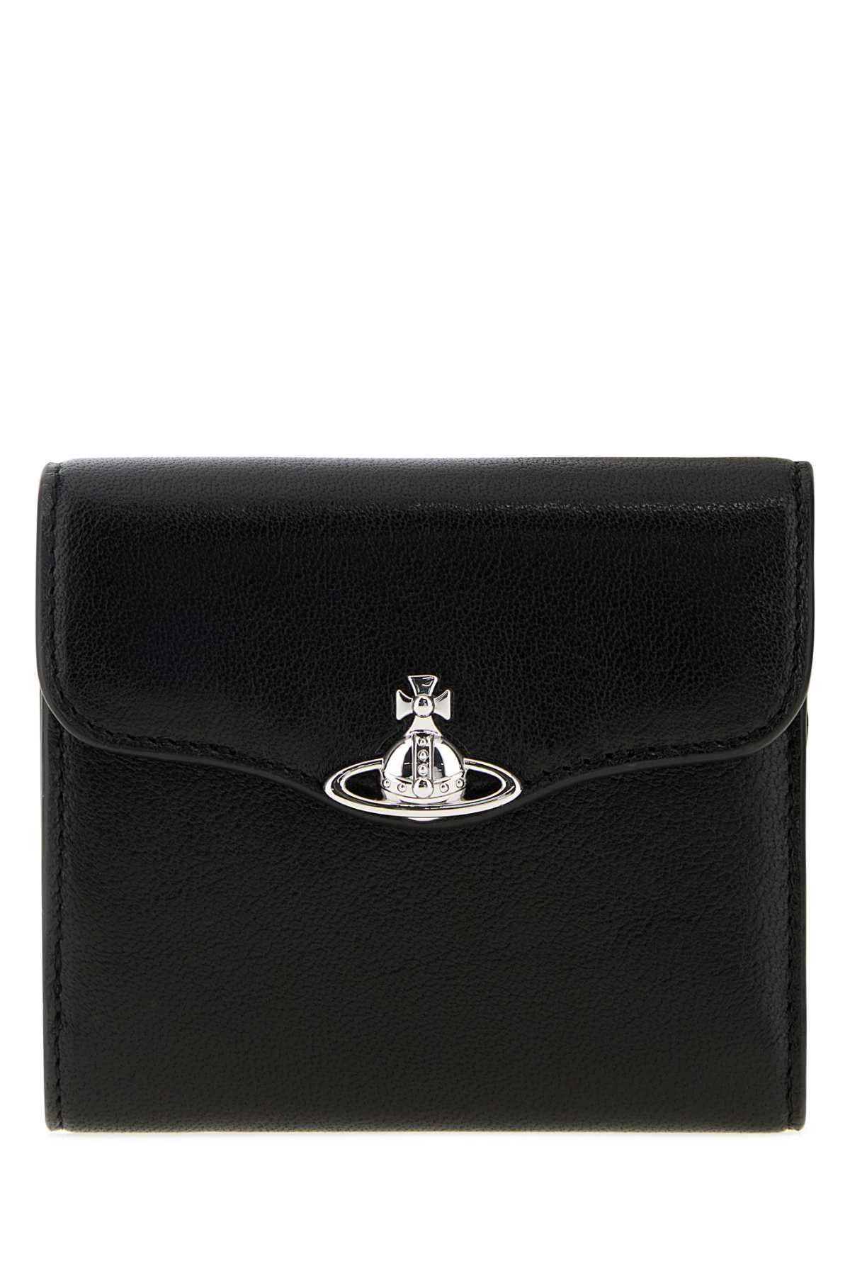 Vivienne Westwood Hunter Flap Wallet — Black