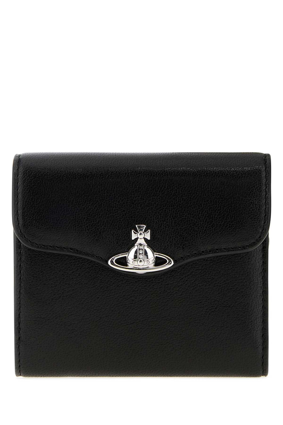 Vivienne Westwood Hunter Flap Wallet — Black