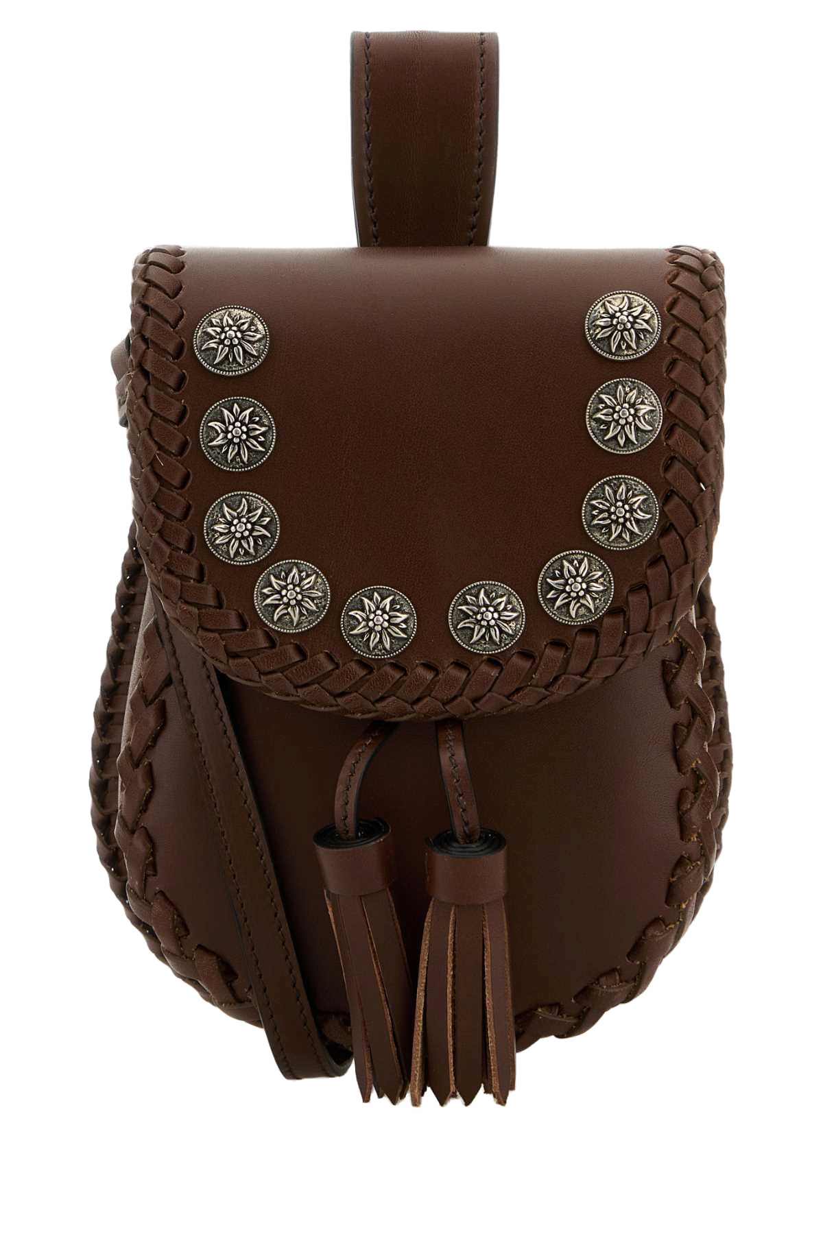 Prada Miniborse Crossbody Bag — Brown Vitello