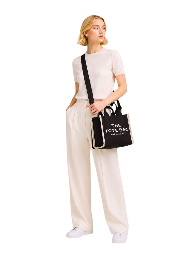Marc Jacobs Tote Bag — White Cotton