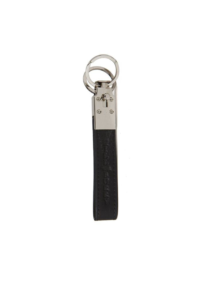 Hill Burry Genuine Leather Key Case — Black Keychains