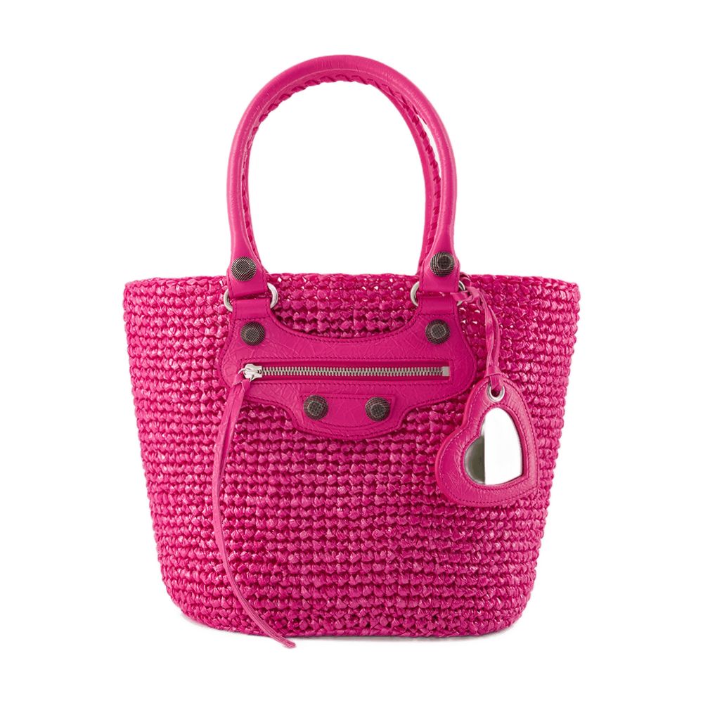 Balenciaga Shoulder Bag — Pink Nylon