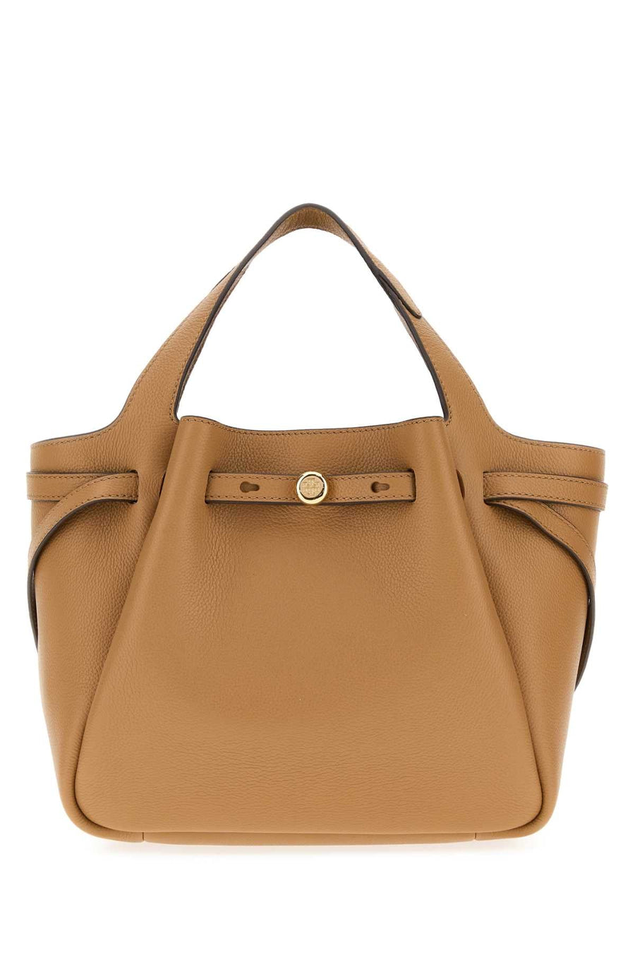 Tory Burch Romy Top Handle Bag — Beige