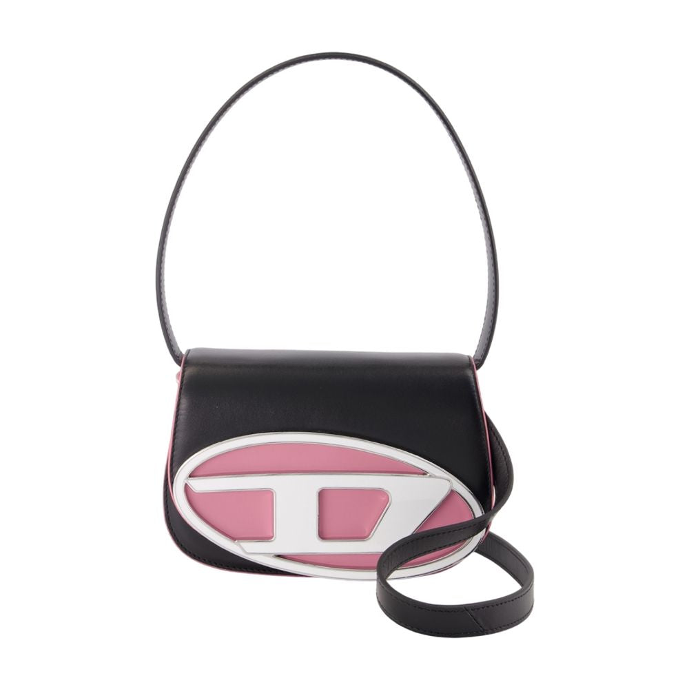 Diesel Shoulder Bag — Black Cowhide