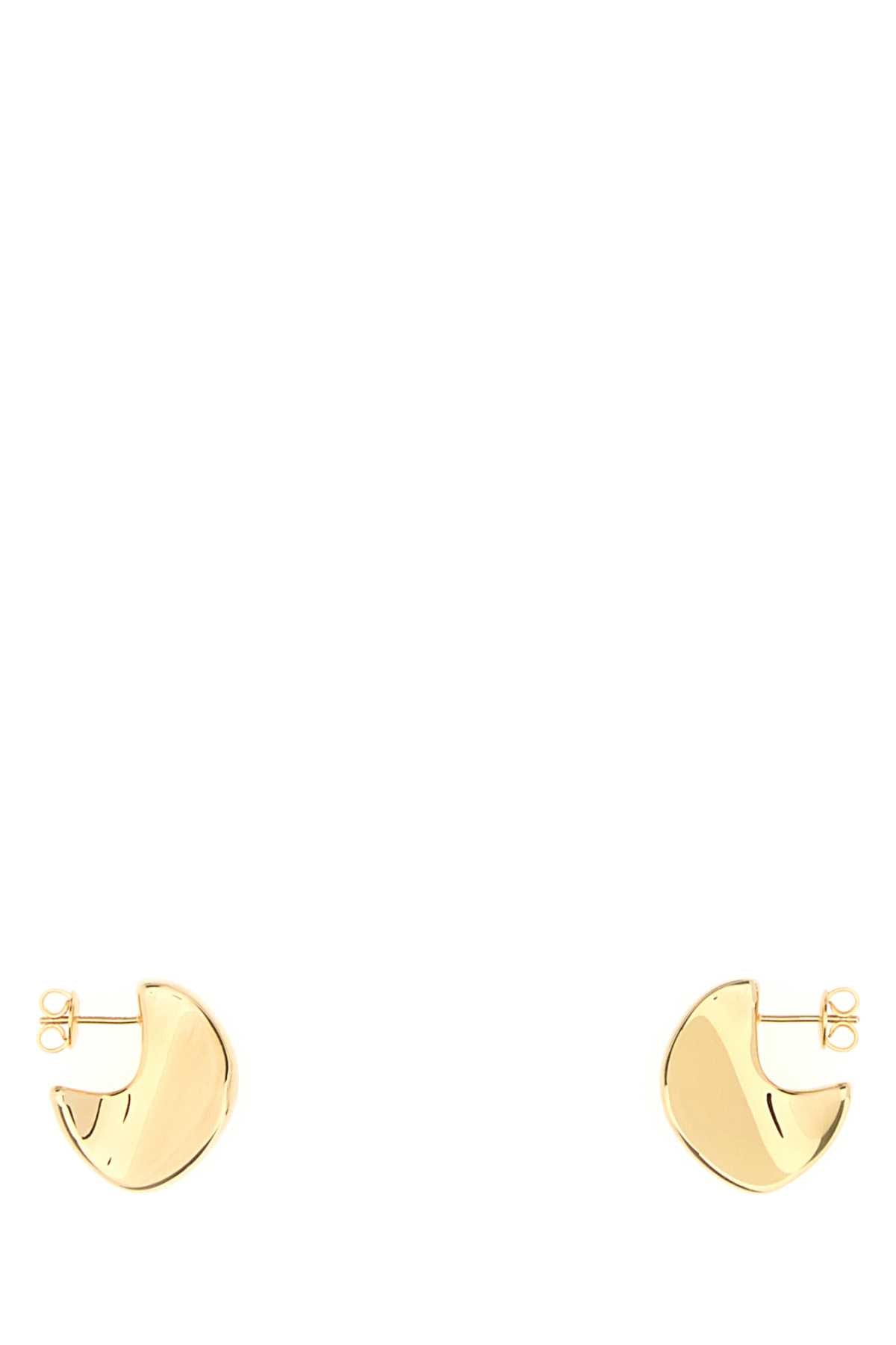 Bottega Veneta Chunky Gold Earrings —