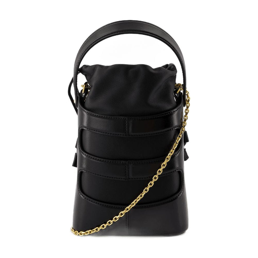 Alexander Mcqueen Crossbody Bag — Black Calfskin