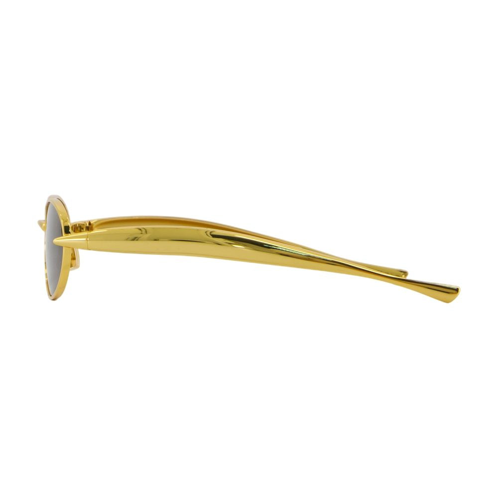 Bottega Veneta Bv1386s-001 Metal Gold Sunglasses —