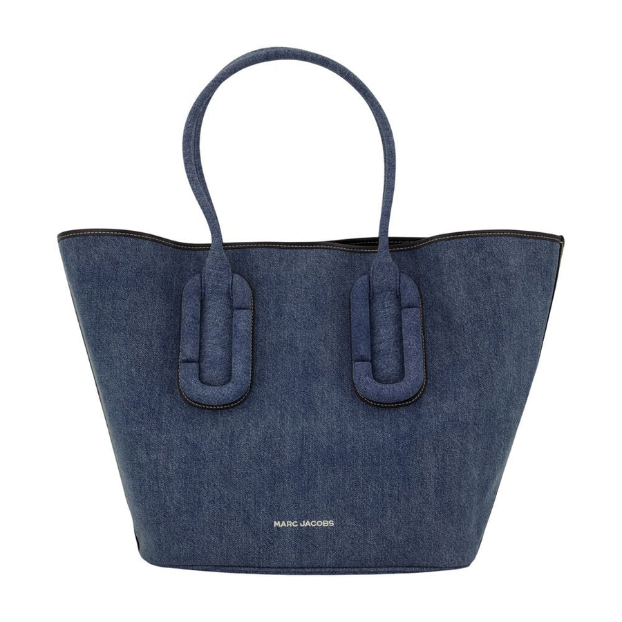 Marc Jacobs Cotton Canvas Tote Bag — Blue