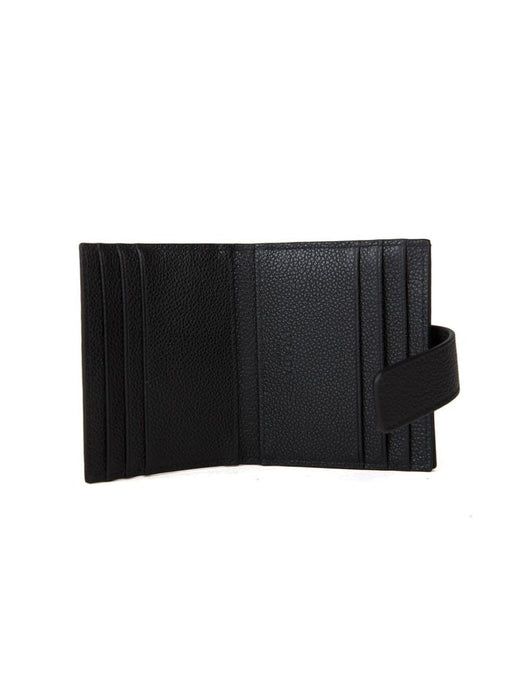 Prada Calfskin Leather Wallet — Black