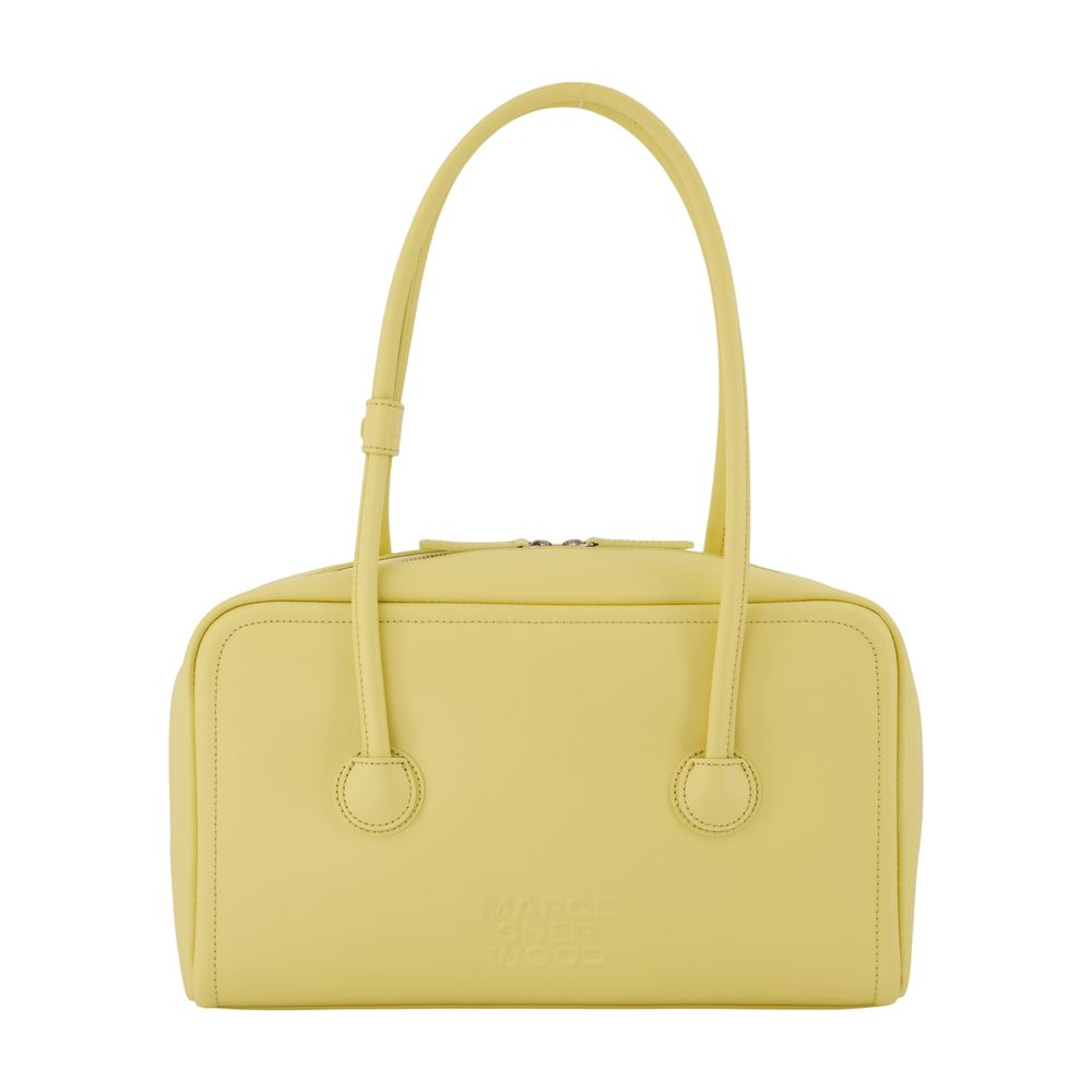 Marge Sherwood Soft Cowhide Shoulder Bag — Yellow