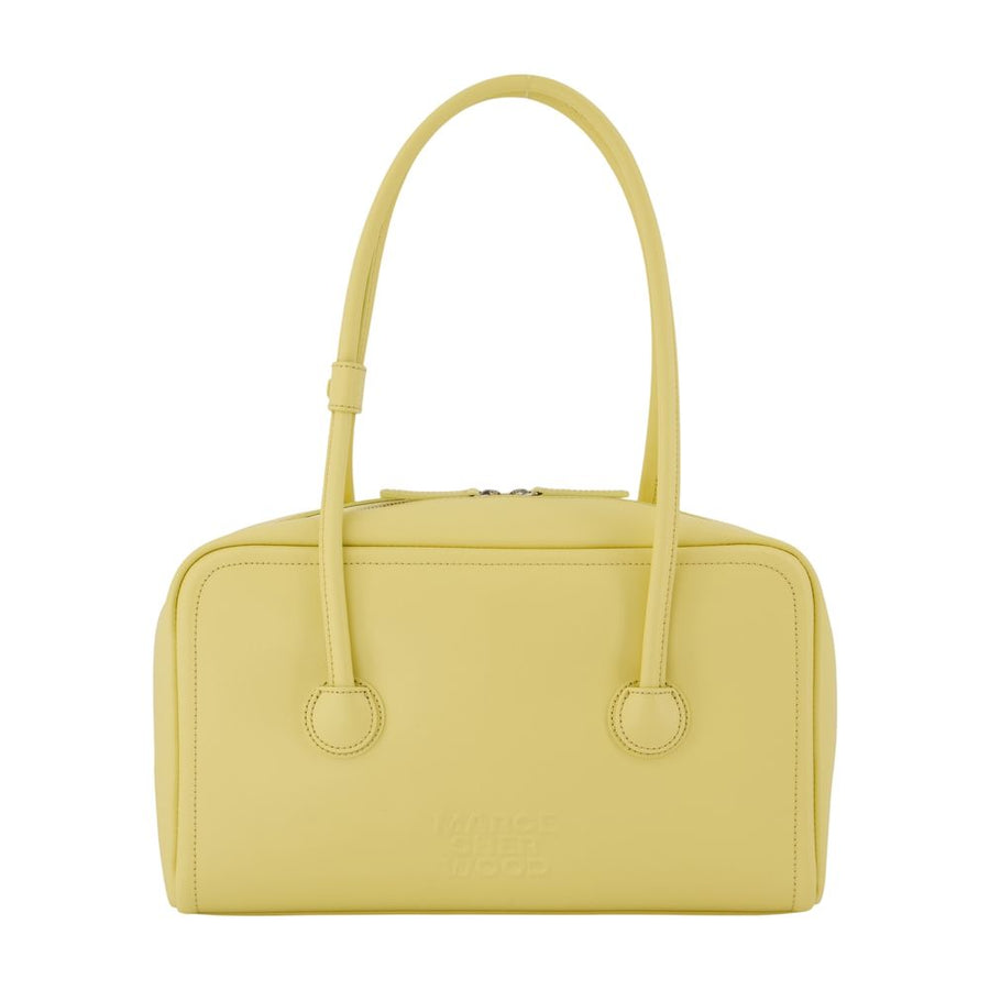 Marge Sherwood Soft Cowhide Shoulder Bag — Yellow