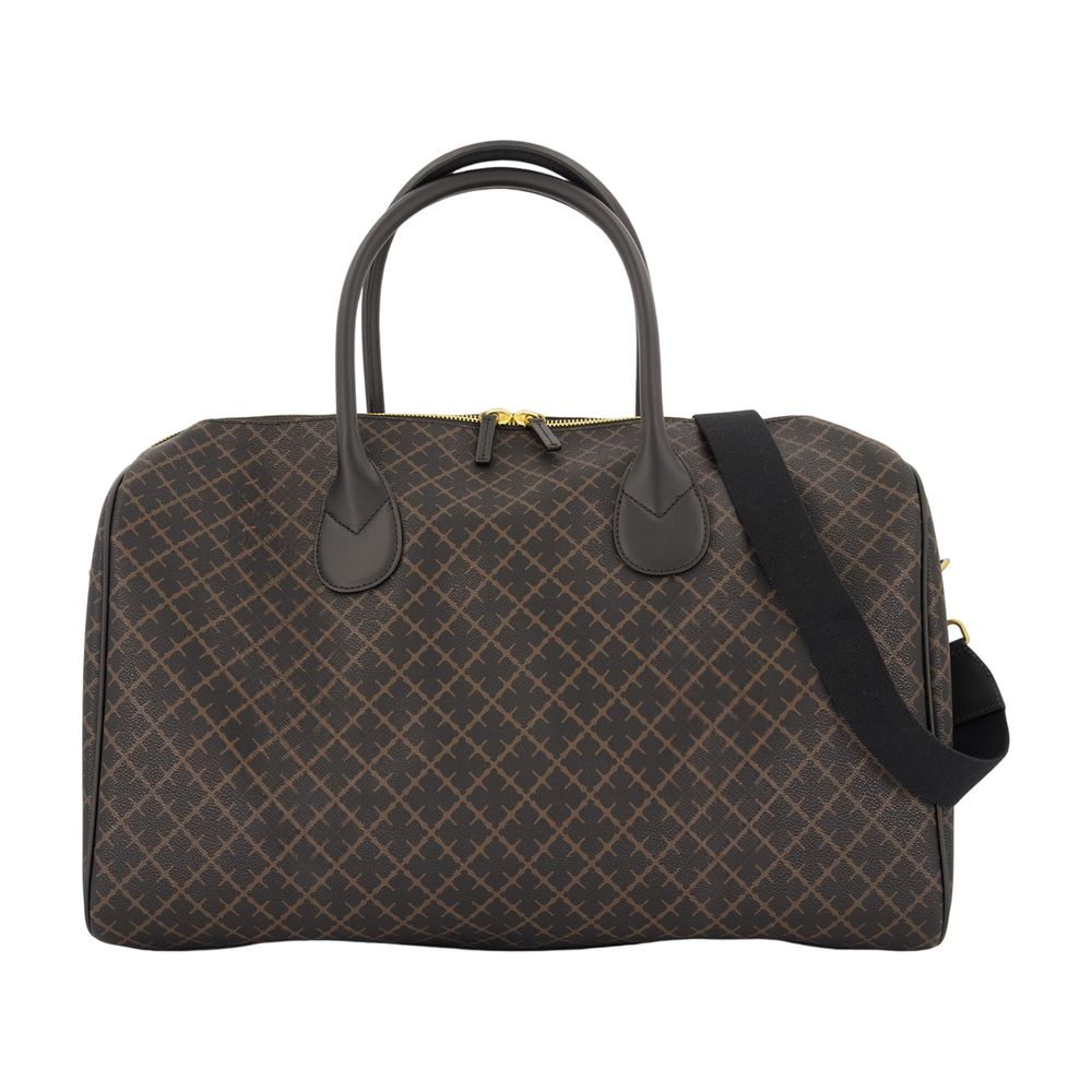 By Malene Birger Top Handle Bag — Brown Synthetic