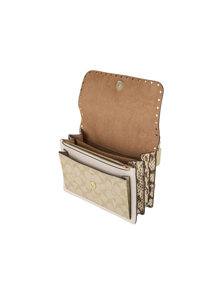 Coach Klare Crossbody Bag — Gold Calf Leather