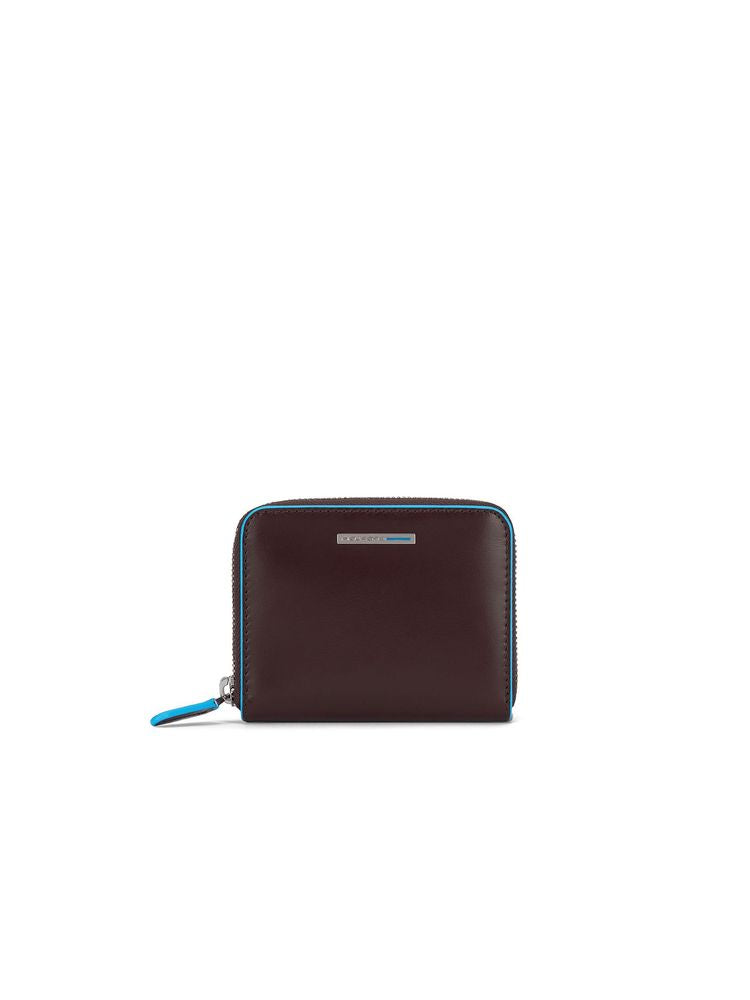 Piquadro Wallet — Brown Leather