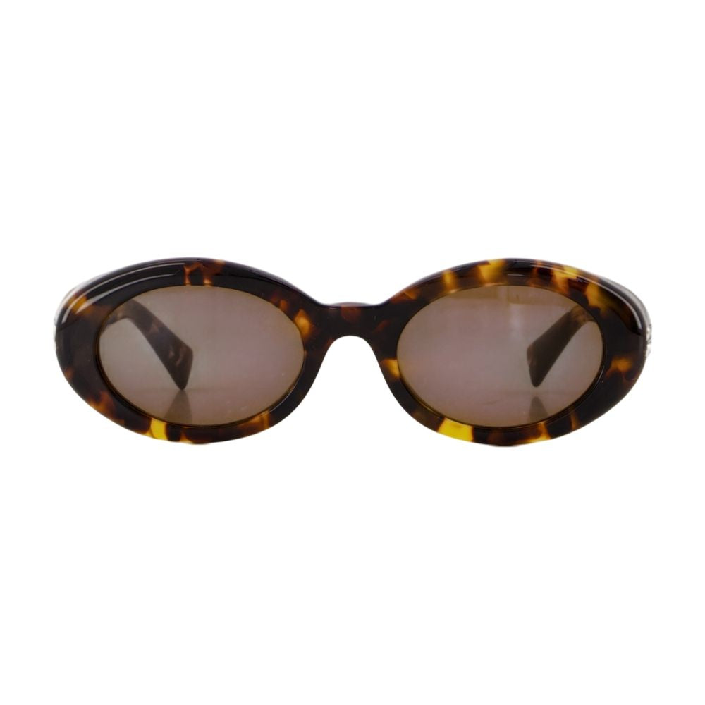 Miu Miu 0mub09s-14l20v52 Sunglasses — Brown Acetate