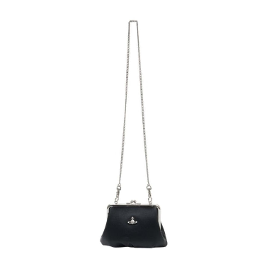 Vivienne Westwood Clutch — Black Calfskin