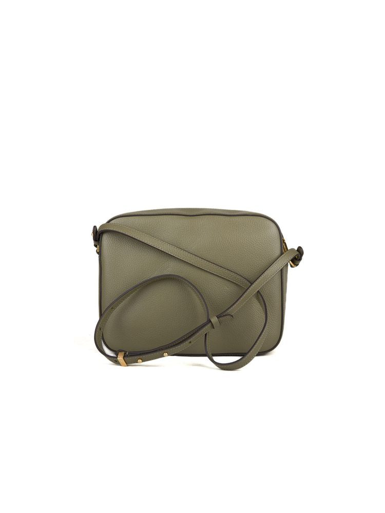 Coccinelle Beat Crossbody Bag — Green Cowhide