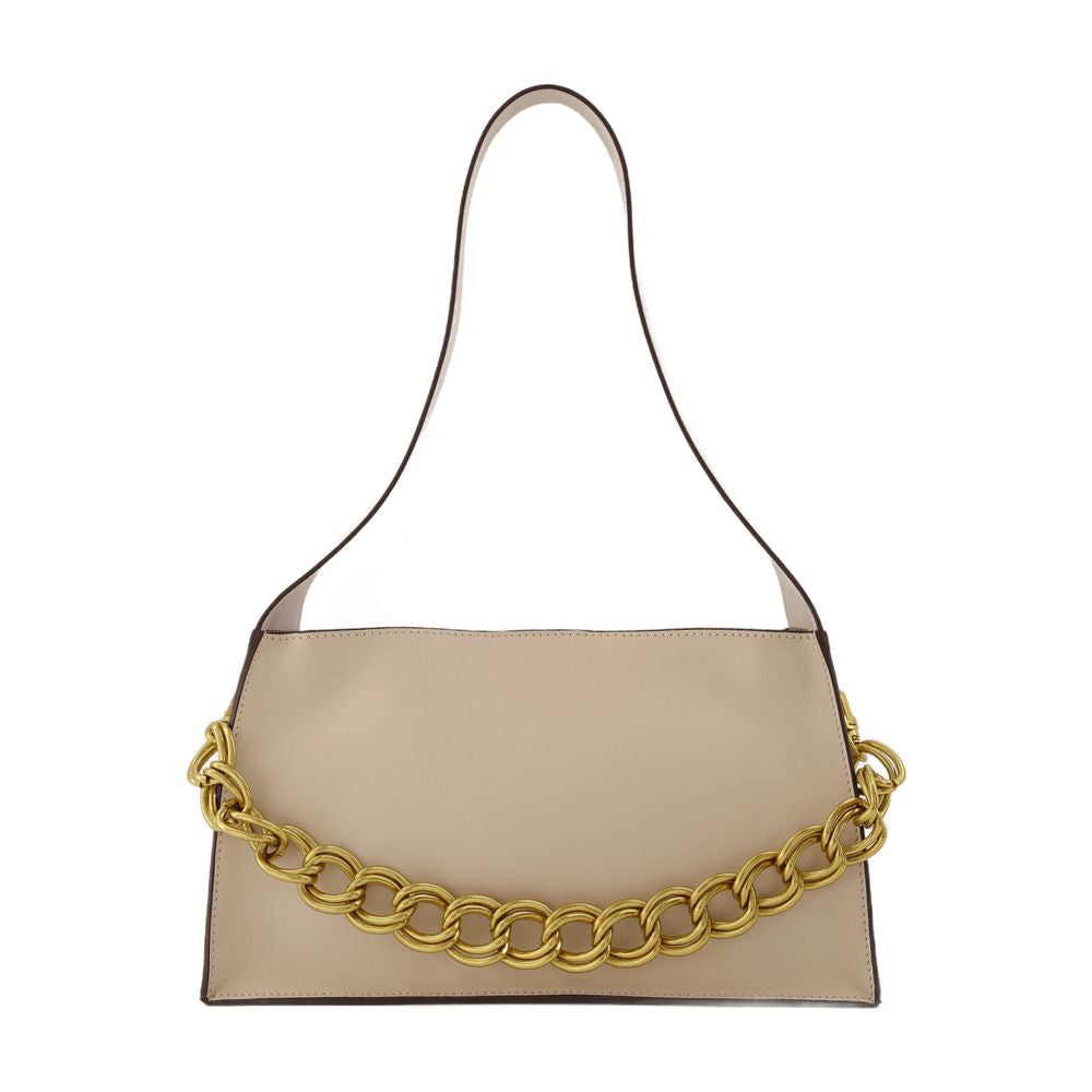 Manu Atelier Kesme Shoulder Bag — Beige Leather