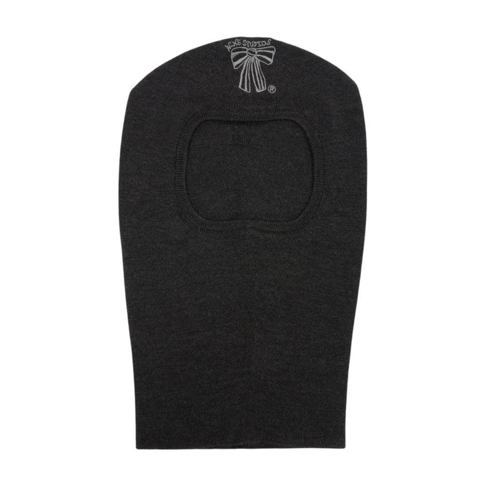 Acne Studios C40421-Aa2 Wool Balaclava — Black Winter Hats