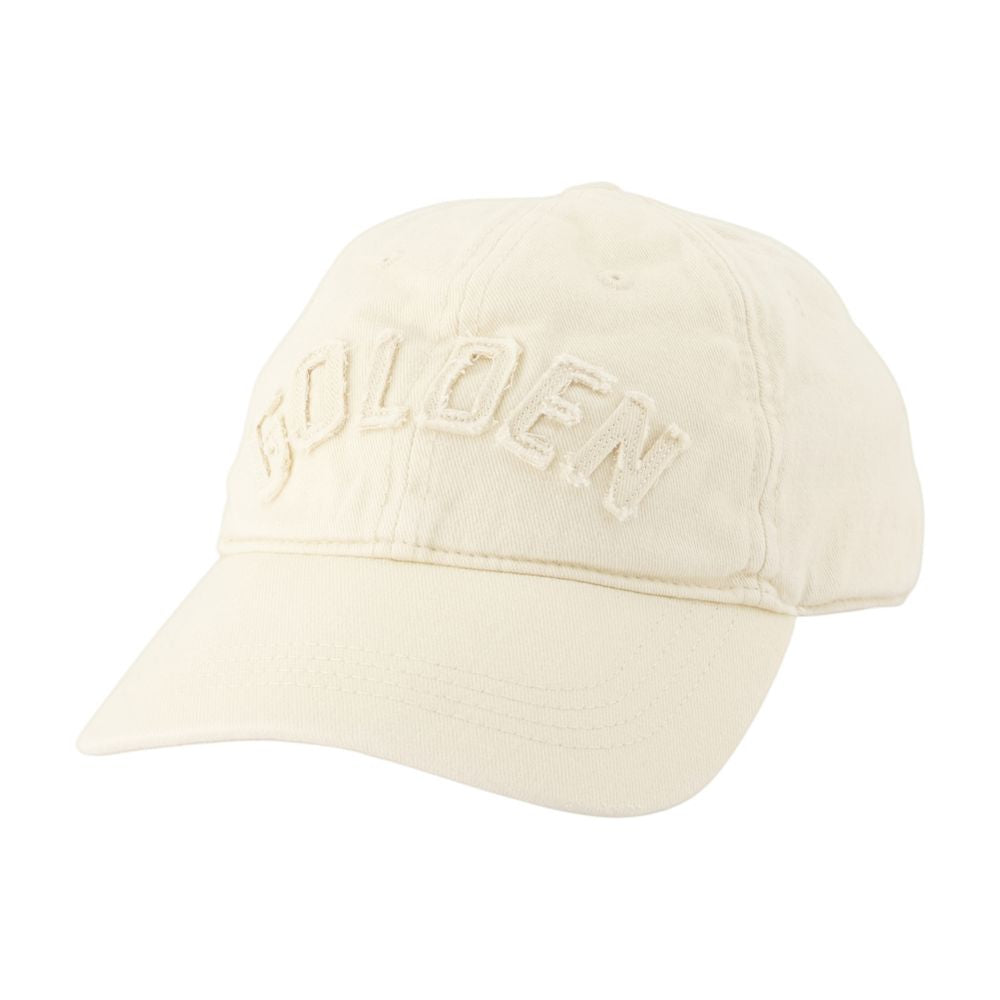 Golden Goose Deluxe Brand Gup02837.p002734.15232 Baseball Cap — Beige Cotton Caps