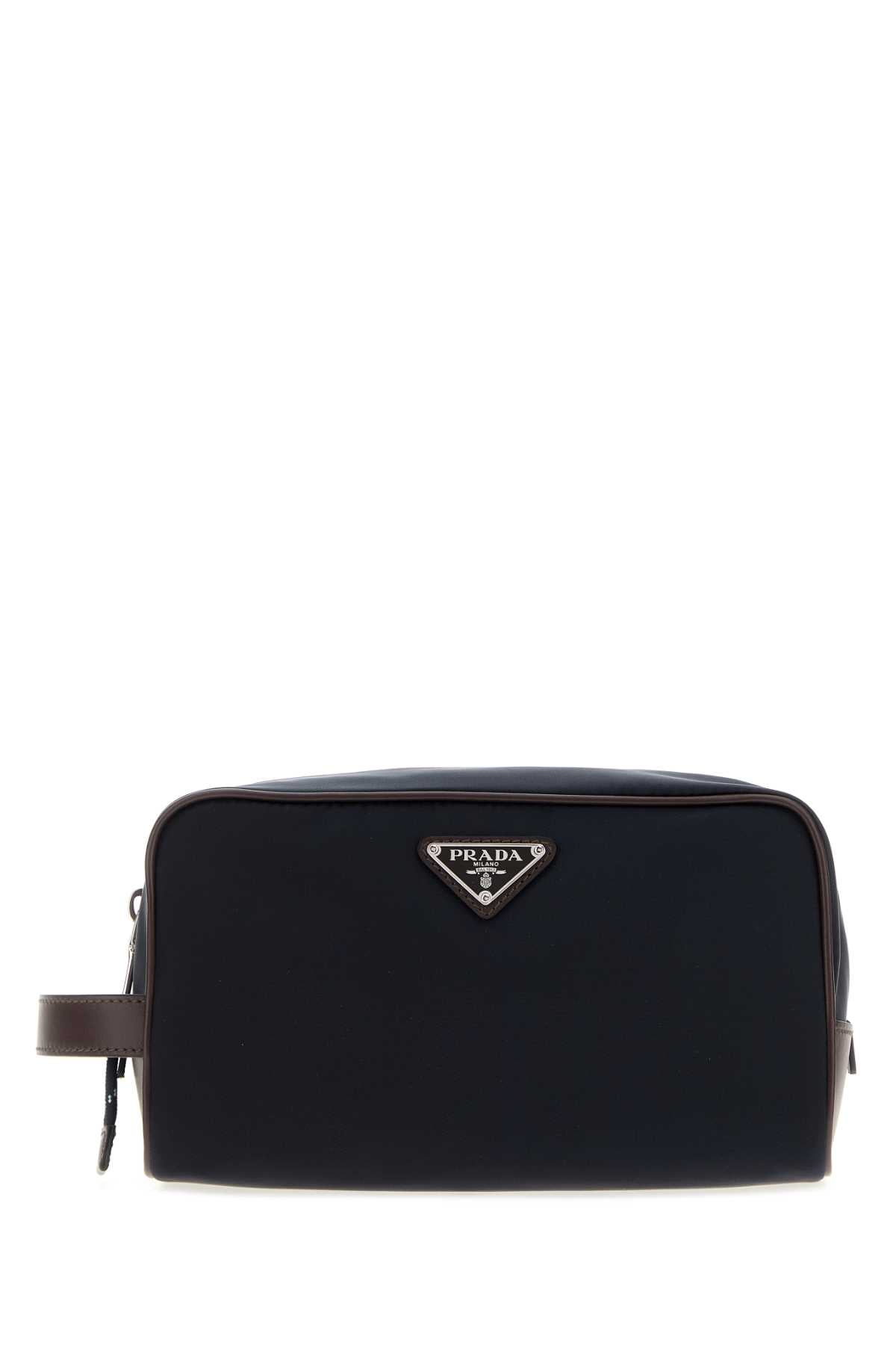 Prada Speedrock Beauty Case — Navy Travel Wallets