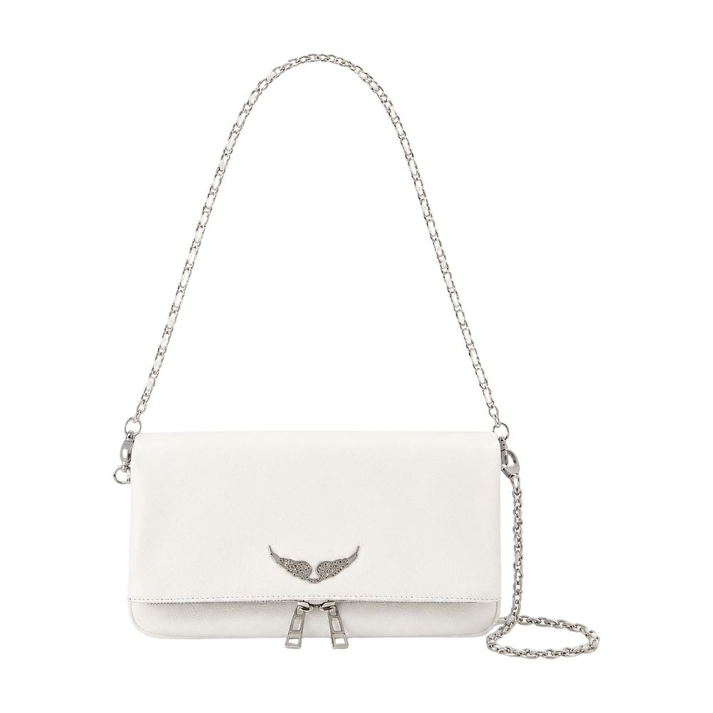Zadig & Voltaire Crossbody Bag — White Cowhide