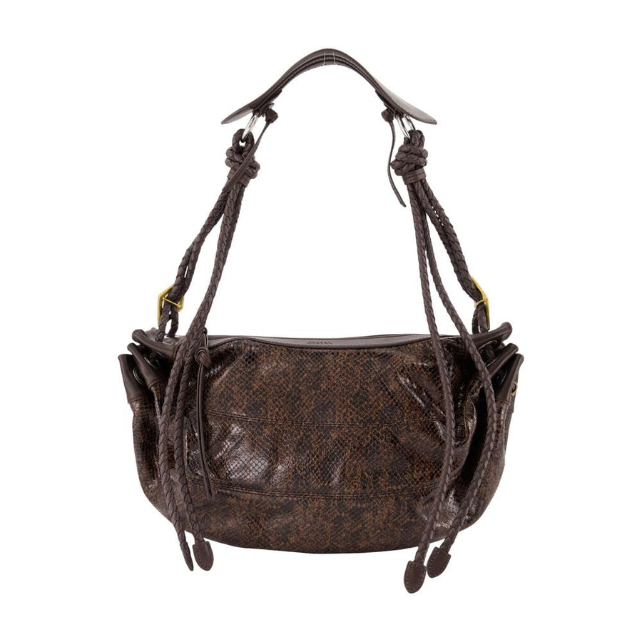 Isabel Marant Shoulder Bag — Brown Calfskin