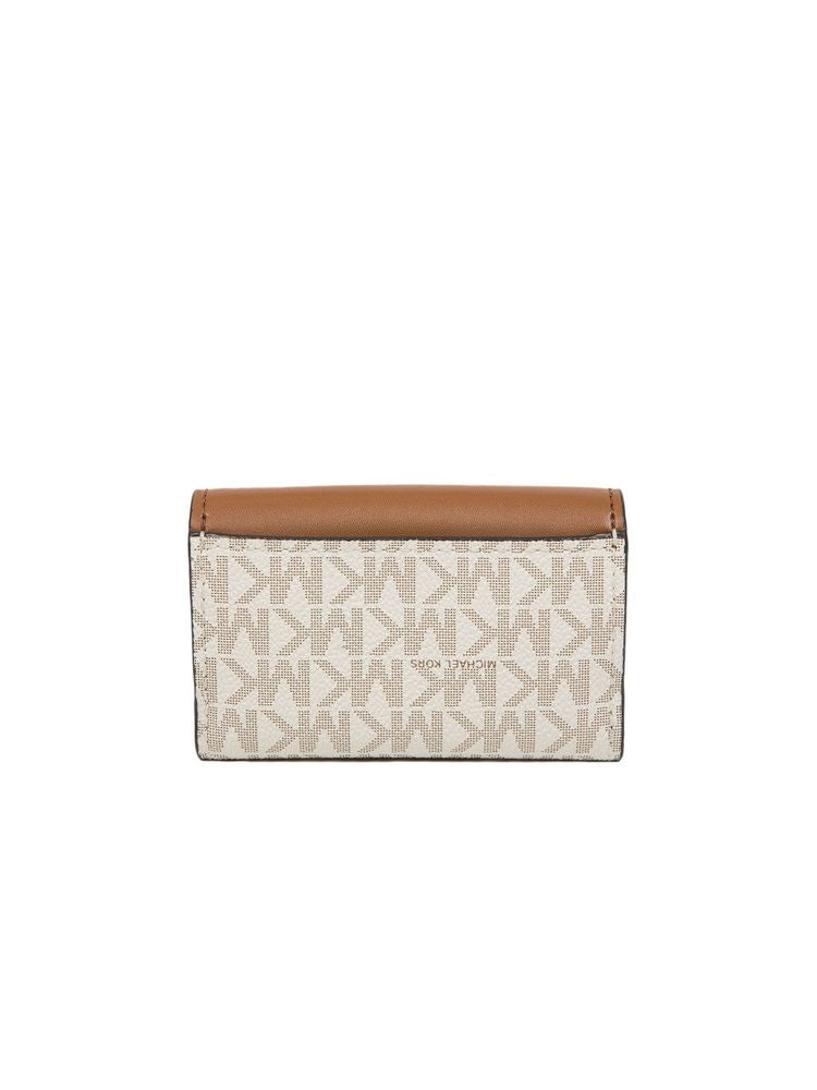 Michael Kors Wallet — Beige Polyurethane