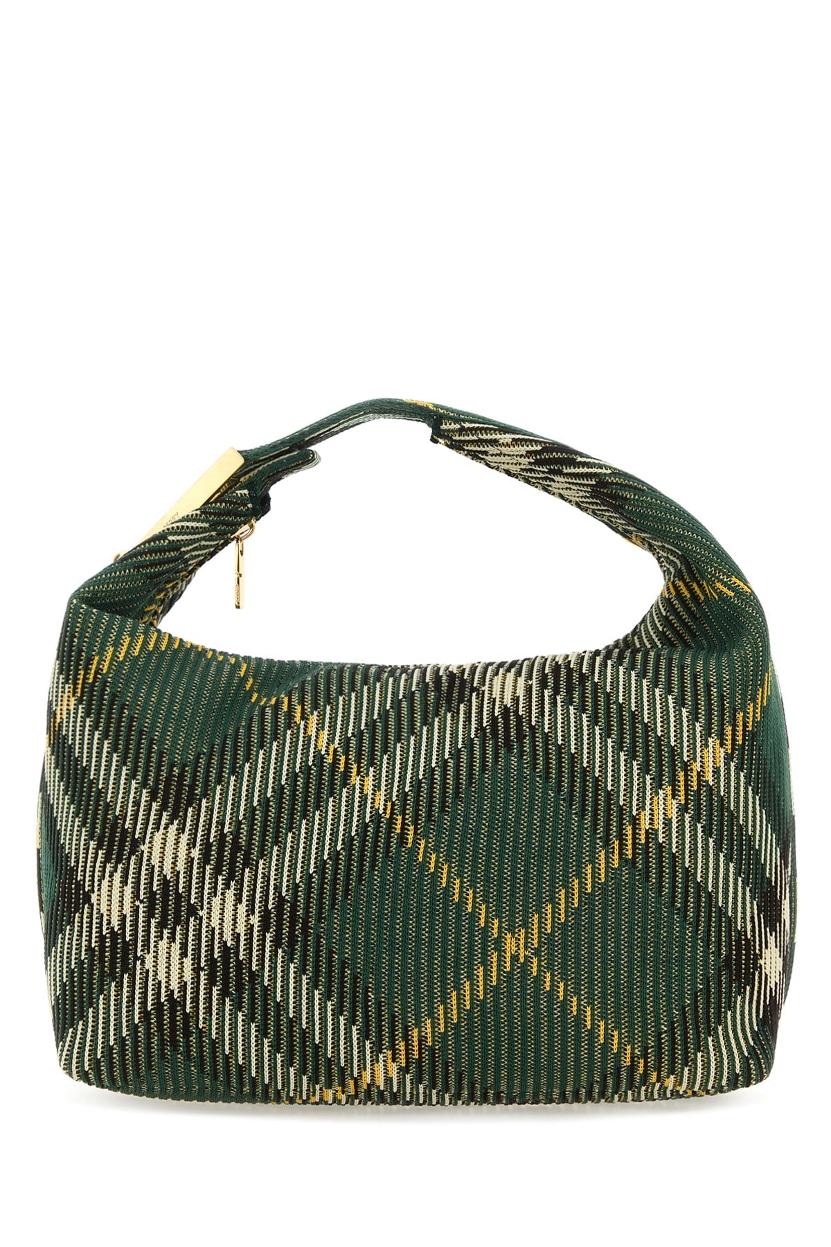 Burberry Ivy Shoulder Bag — Green Polyester