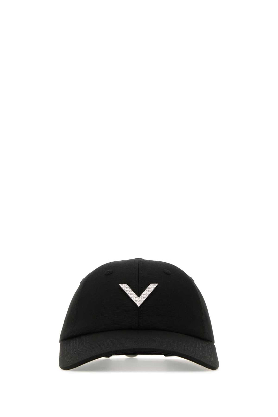 Valentino Garavani 4w2hda25zdh Logo-Embroidered Baseball Cap — Black Caps