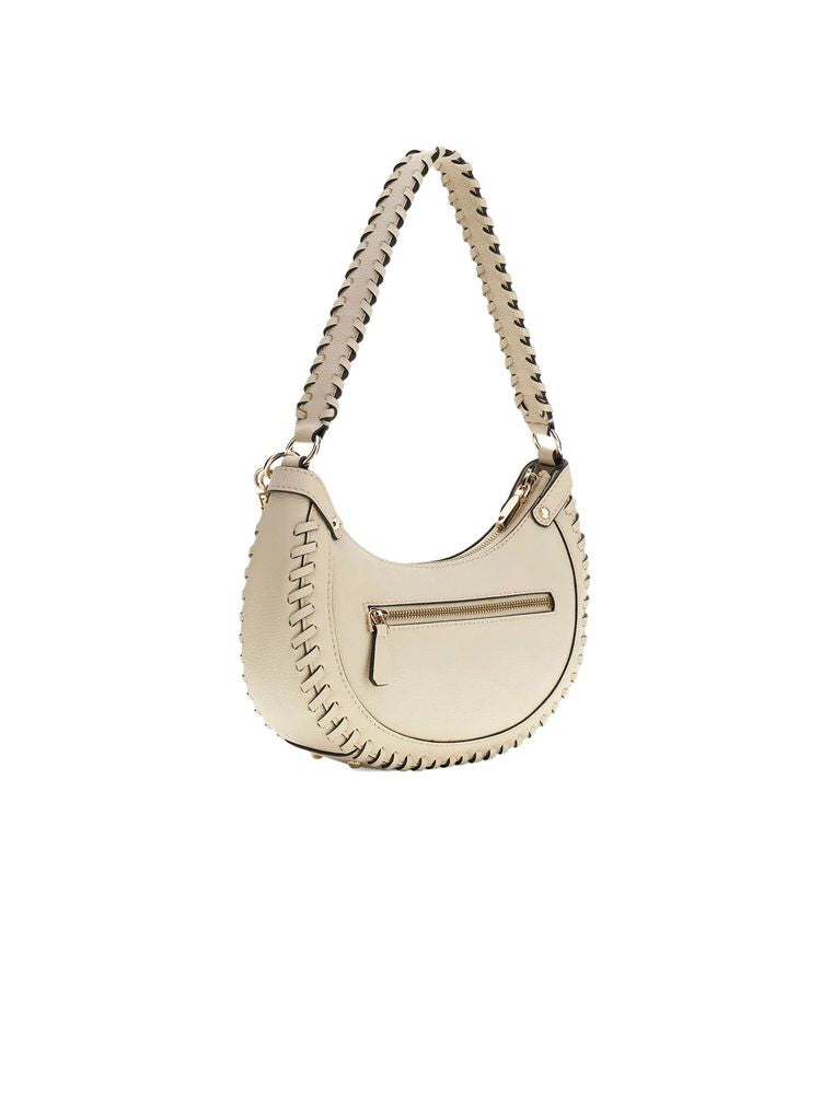 Guess Petra Hobo Bag — Beige Polyurethane