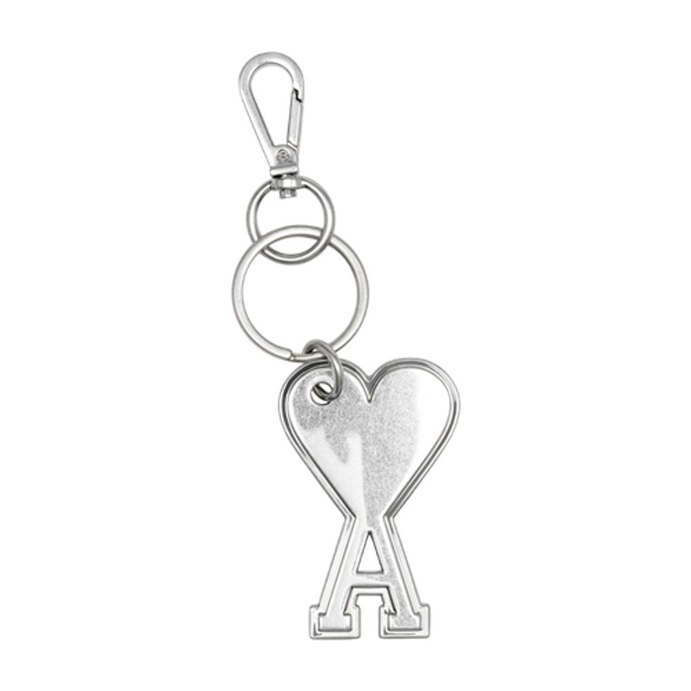 Ami Paris Key Case — Silver Metal Belt