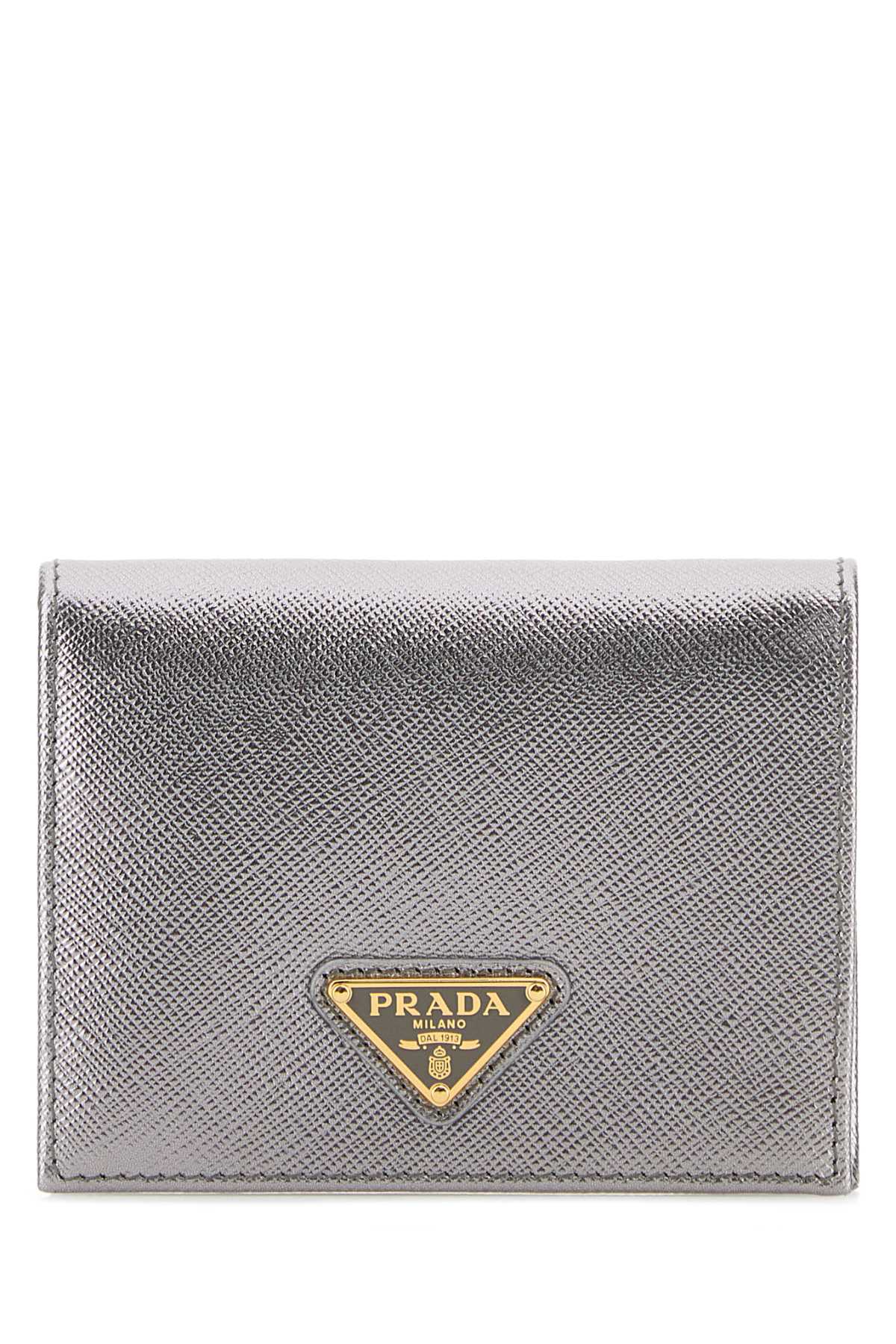 Prada Milano Wallet — Silver