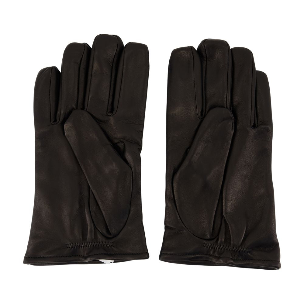 Our Legacy Leather Gloves — Black Calfskin