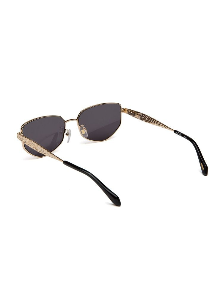 Just Cavalli Sjc200 Stainless Steel Cat-Eye Sunglasses — Rose Gold