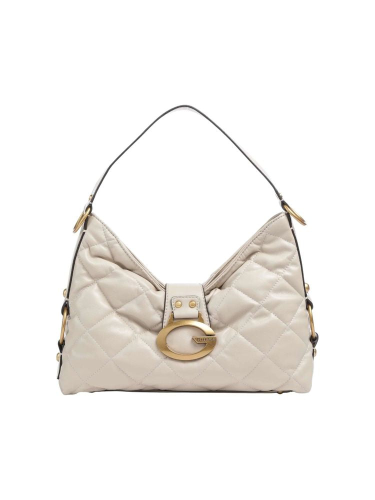 Guess Shoulder Bag — Beige Polyurethane