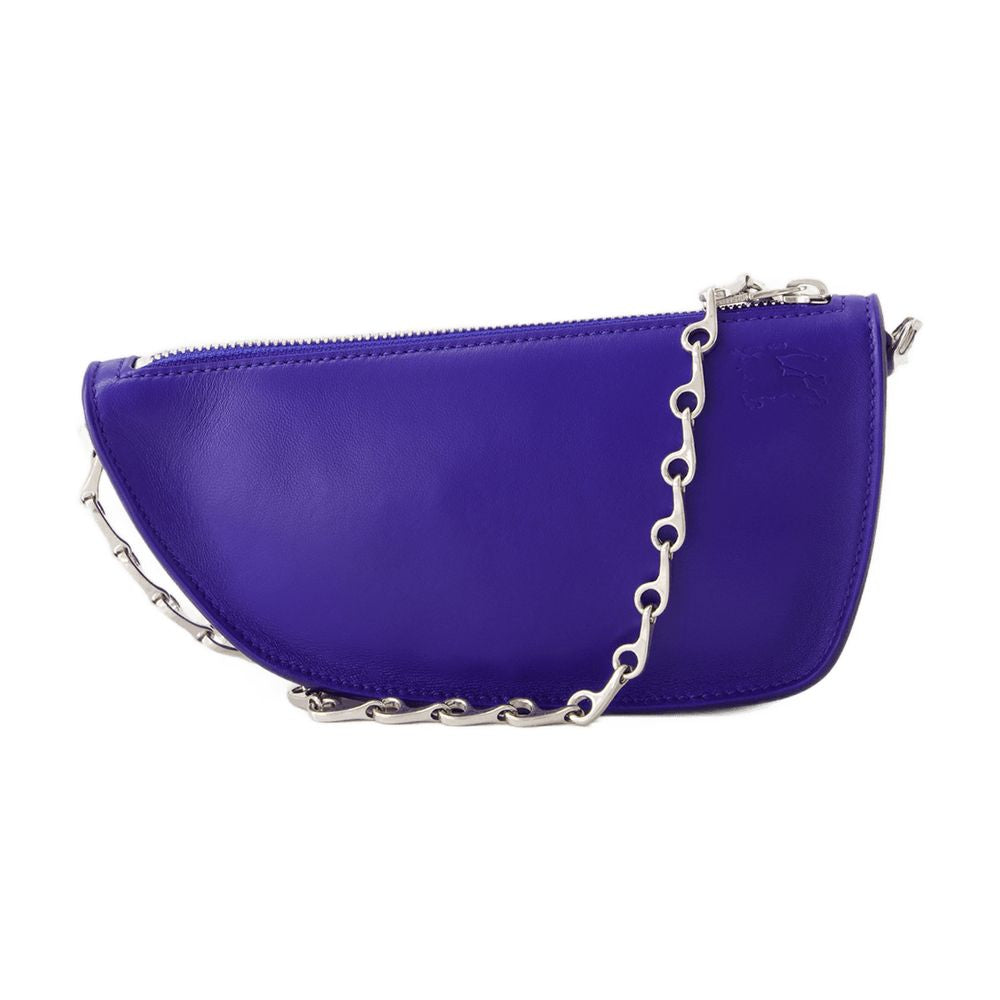Burberry Clutch — Blue Lambskin