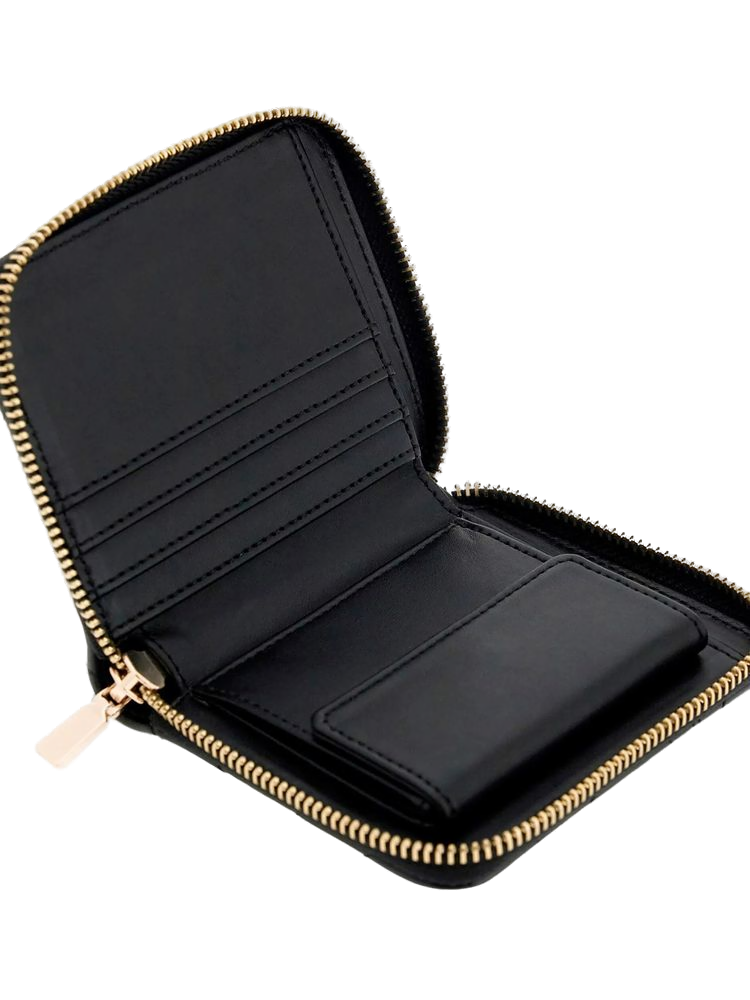 Guess Maxine Wallet — Black Polyurethane