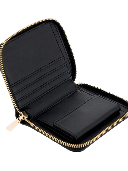 Guess Maxine Wallet — Black Polyurethane