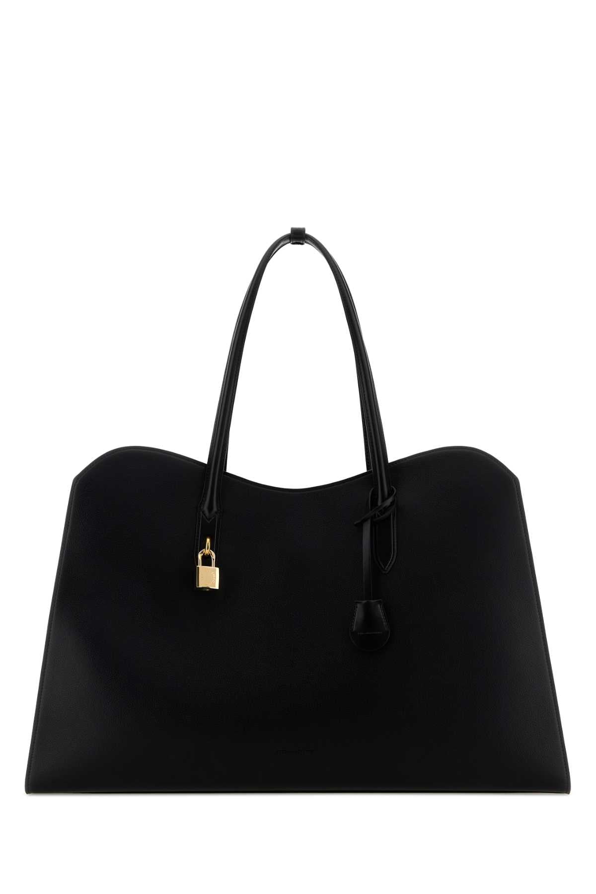 Stella Mccartney Fabric Shoulder Bag — Black