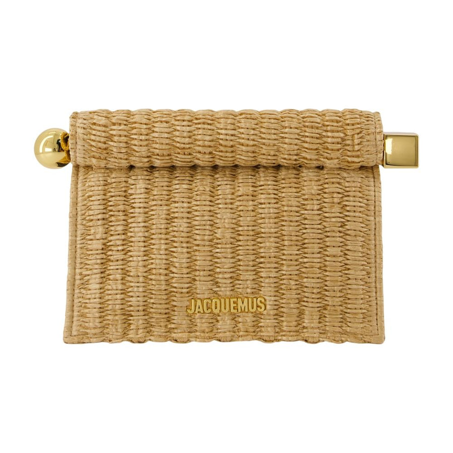 Jacquemus Clutch — Beige Synthetic