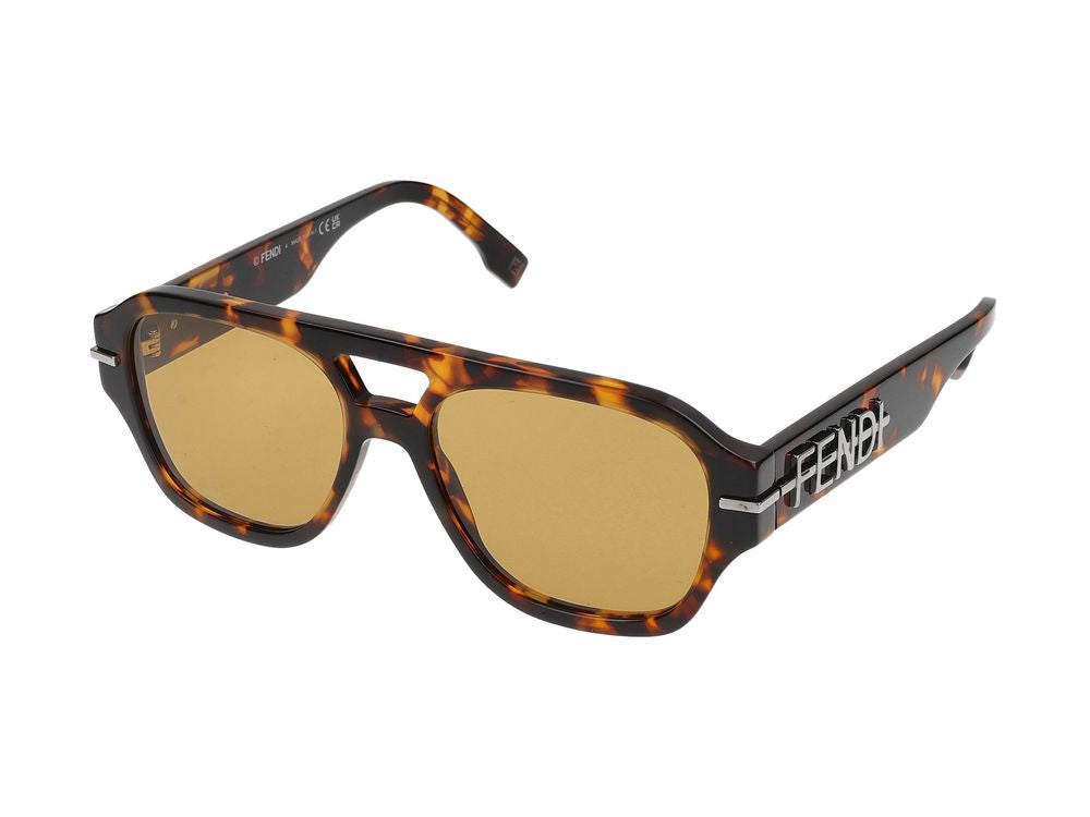 Maison Fendi Fe40130i Tortoiseshell Acetate Sunglasses — Standard