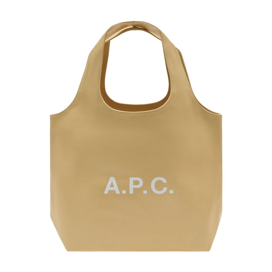 A.p.c. Ninon Tote Bag — Beige Cotton